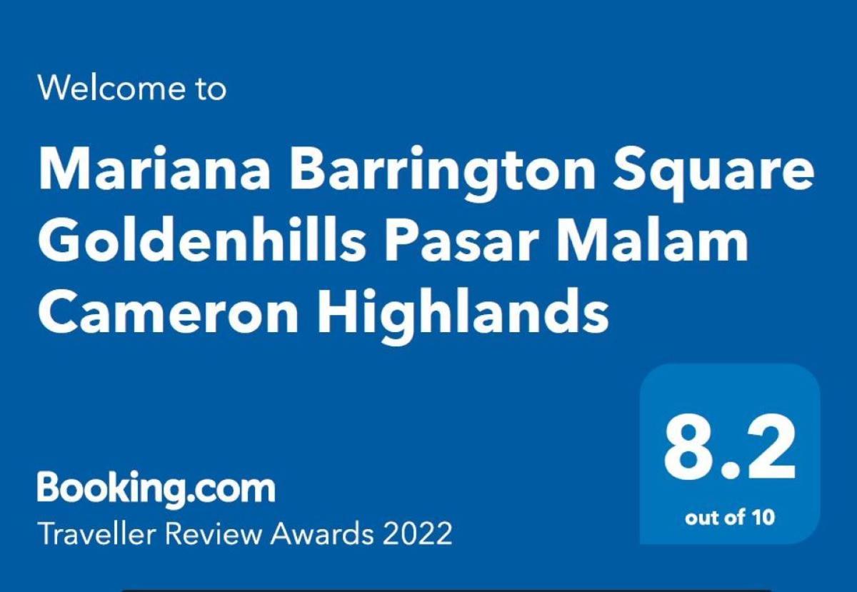 Mariana Barrington Square Goldenhills Pasar Malam Камерън Хайлендс Екстериор снимка